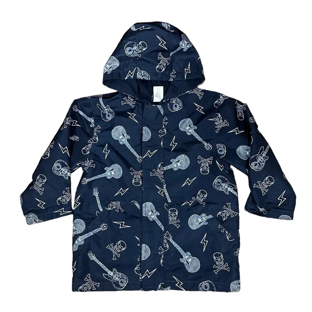 Gymboree Printed Hooded Coat Lightweight